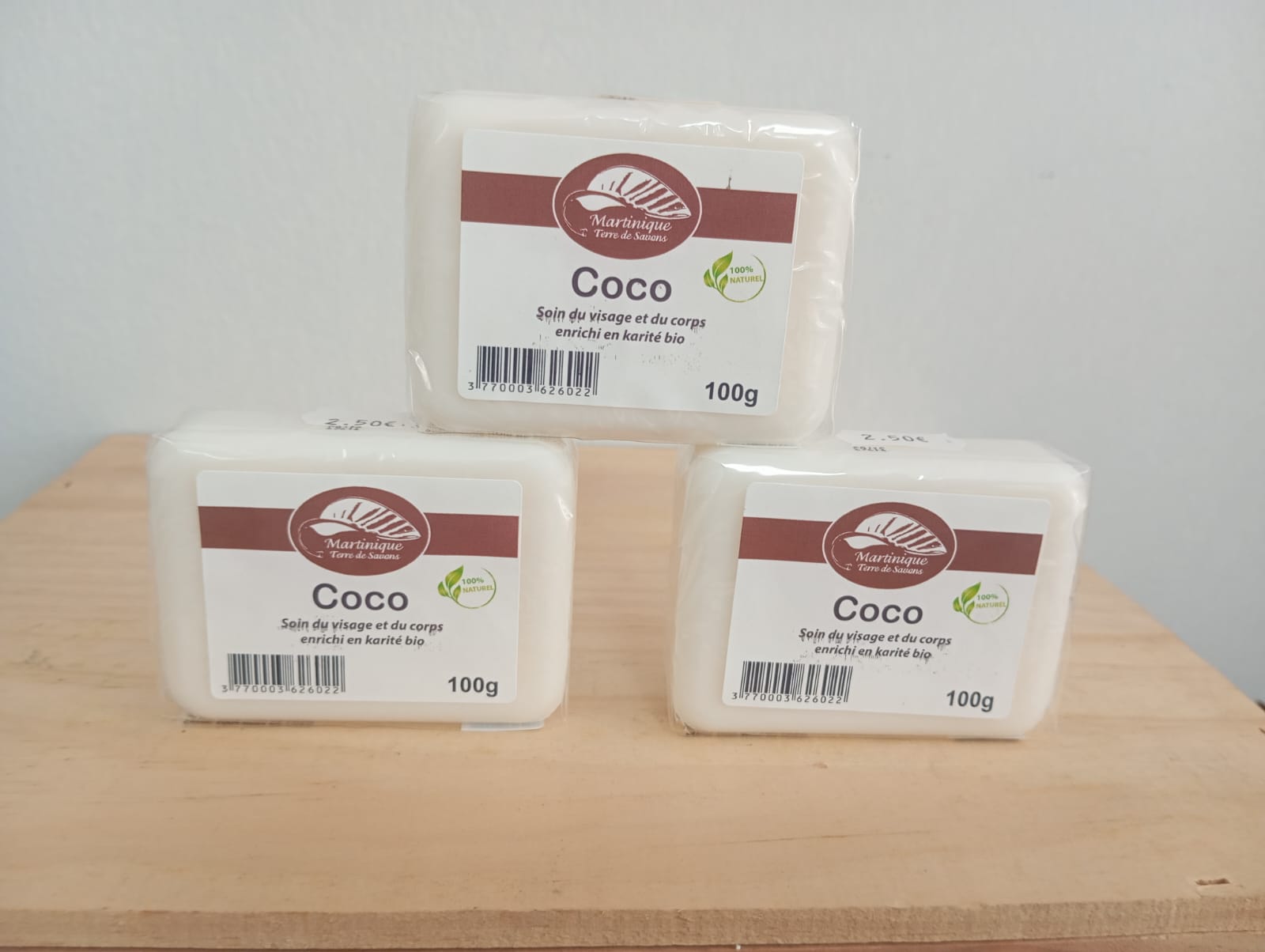 SAVON ARTISANAL COCO 100 G