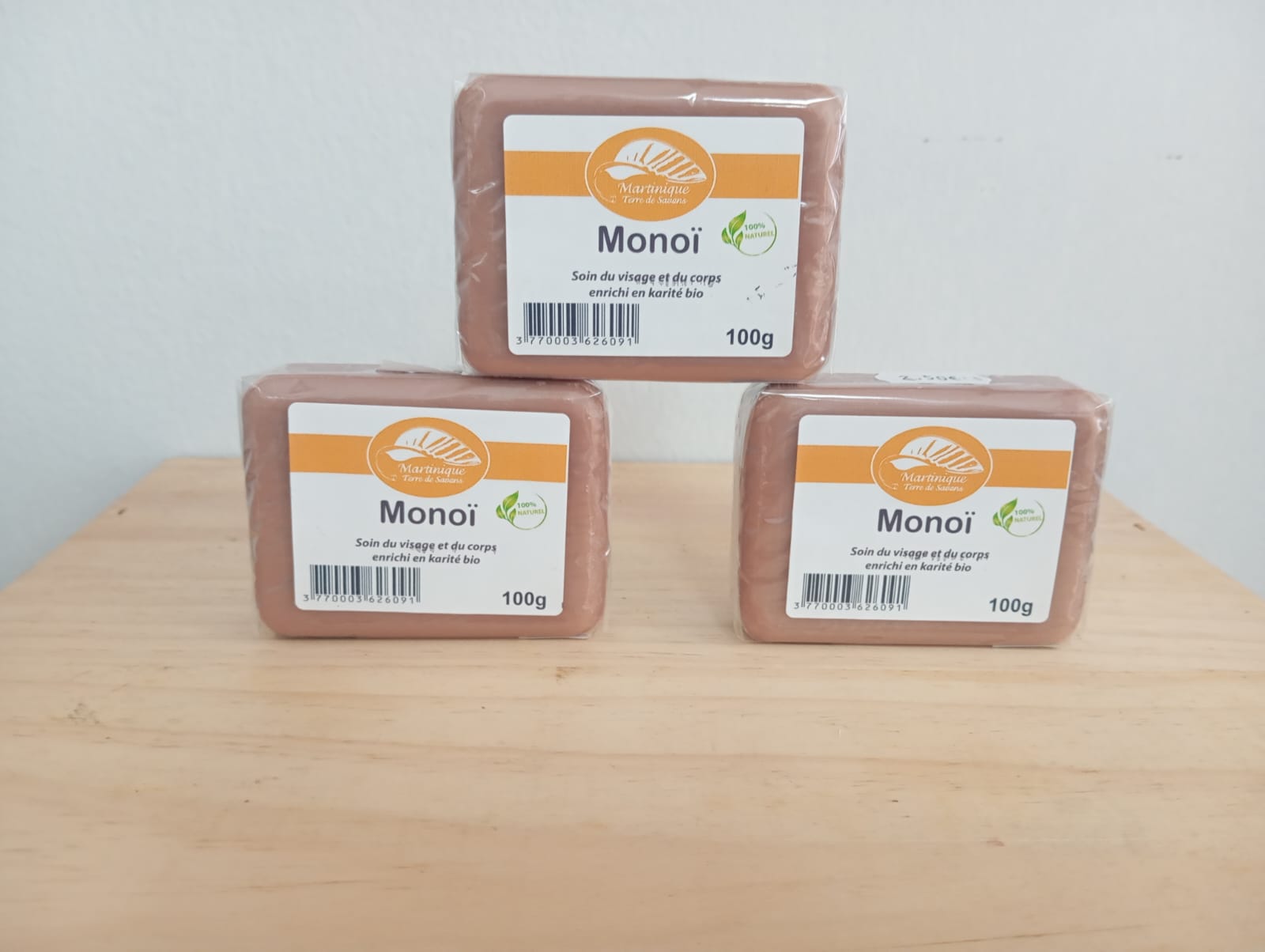 SAVON ARTISANAL MONOÏ 100 G