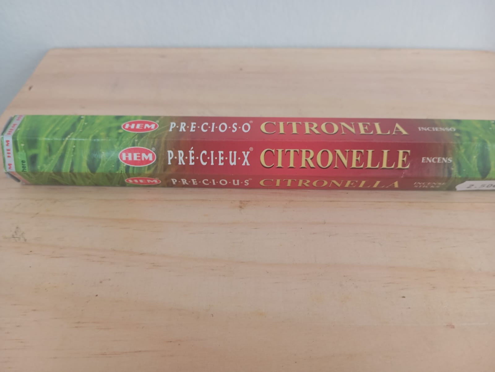 BATONS ENCENS CITRONNELLE