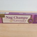 BATONS ENCENS NAG CHAMPA § LAVANDE - 15 G