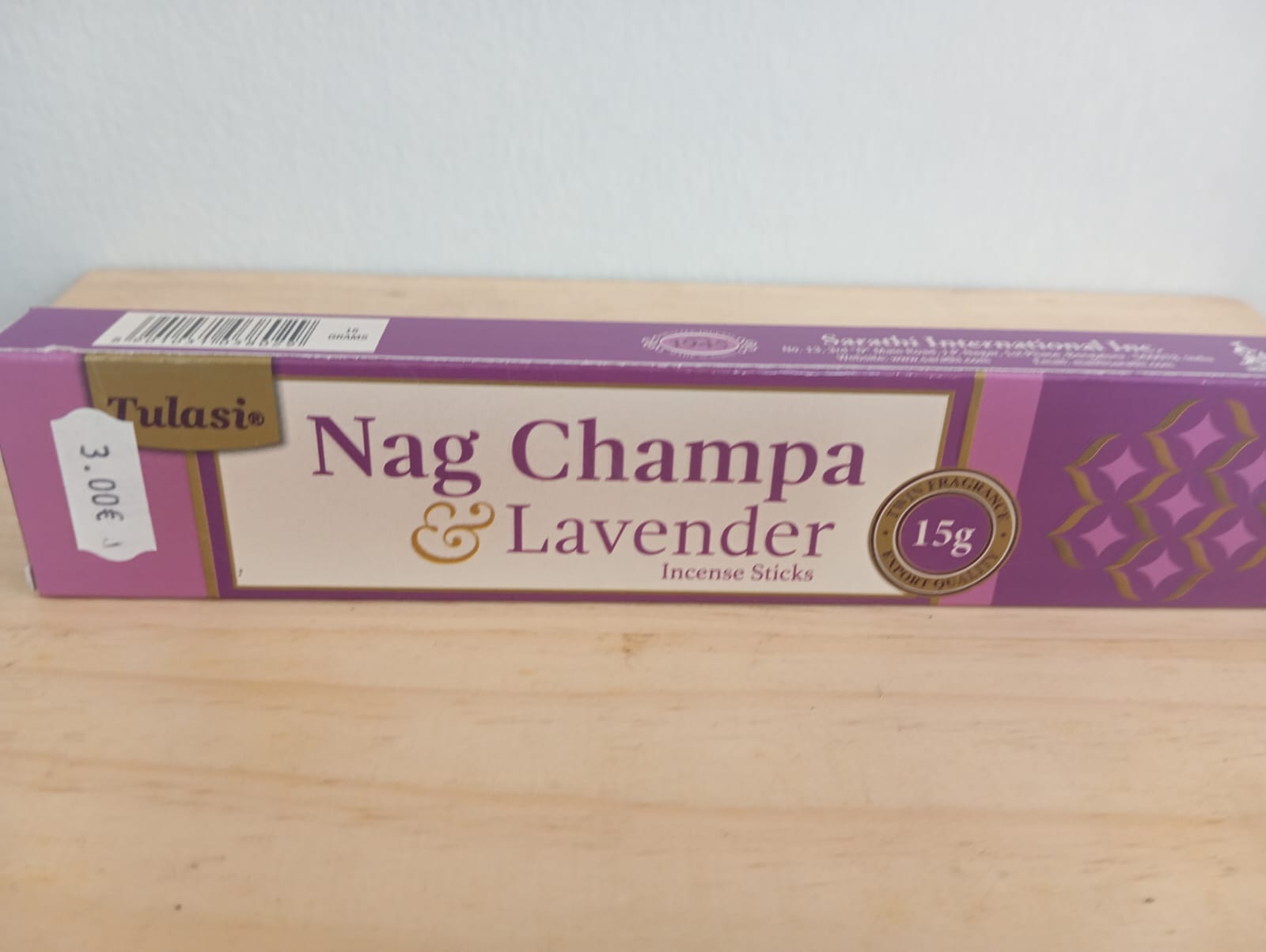 BATONS ENCENS NAG CHAMPA § LAVANDE – 15 G