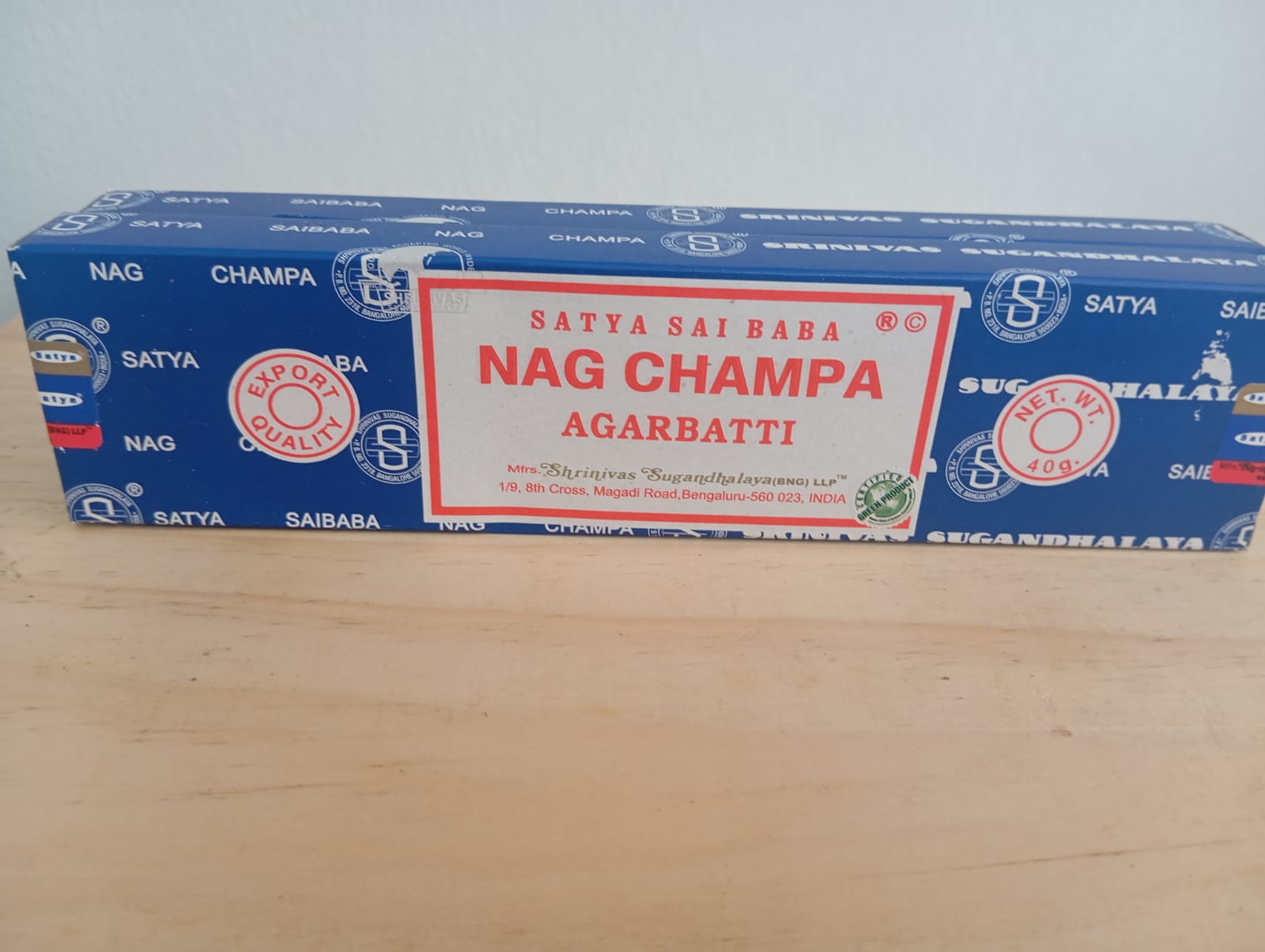 BATONS ENCENS NAG CHAMPA – 40 G – SATYA SAÏ BABA